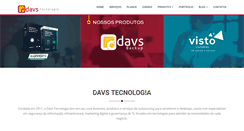 Desktop Screenshot of davs.com.br